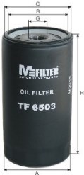 Filtru ulei TF 6503 MFILTER
